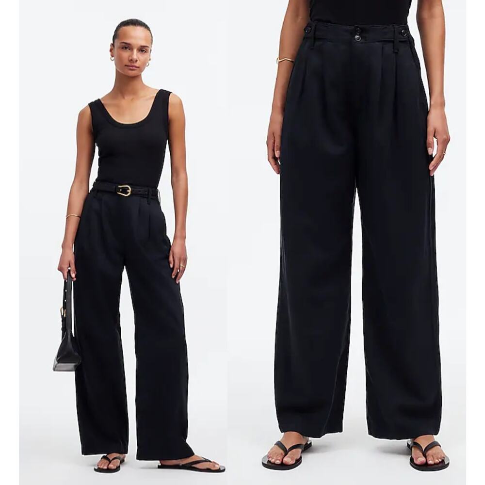 Madewell The Petite Harlow Wide-Leg Pant Size 6 Petite
